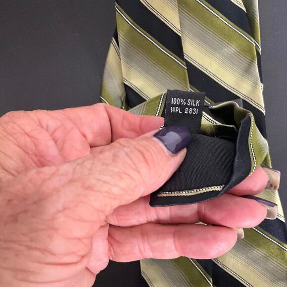 Lot of 3 Men's Neck Ties Madison, Joseph and Feiss, Arrow Silk MultiColor - Picture 6 of 9